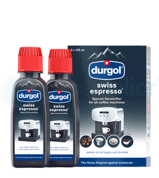 DURGOL Swiss Espresso Odkamieniacz do ekspresu 2x125 ml