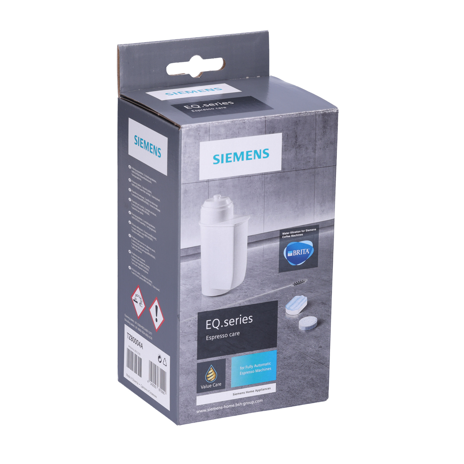 Zestaw do ekspresu Siemens: TZ70003 + TZ80002 + TZ80001 +