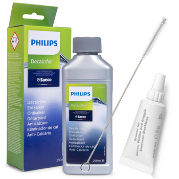 ZESTAW: Philips Saeco Odkamieniacz 250ml CA6700/10 + smar Saeco HD506101 5g