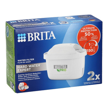 Wkład filtrujący Brita Maxtra  PRO Hard Water Expert 2 szt