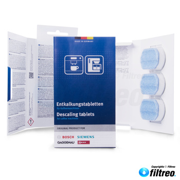 Tabletki odkamieniające Bosch Siemens 2w1 calc+protect 311974 311821 3 szt.