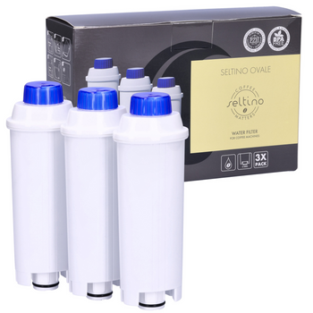 Filtr Seltino Ovale zamiennik do Delonghi DLS C002 DLSC002, 3 wkłady