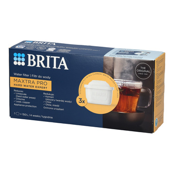 Wkład filtrujący Brita Maxtra  PRO Hard Water Expert 3 szt