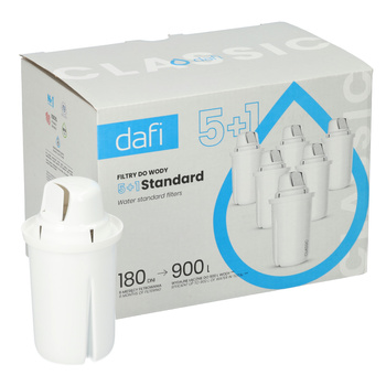 6x Filtr Dafi Classic do dzbanków filtrujących